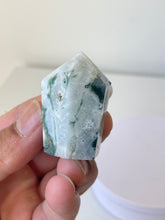 Load image into Gallery viewer, Moss Agate Cupcake Tower  High Grade T226a