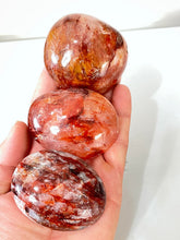 Load image into Gallery viewer, Fire Quartz Palm Stone Natural PS038 x 1