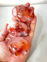 Load image into Gallery viewer, Fire Quartz Palm Stone Natural PS039 x 1
