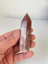 Load image into Gallery viewer, Peach Moonstone Sunstone Tower High Grade T069a