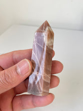 Load image into Gallery viewer, Peach Moonstone Sunstone Tower High Grade T071a