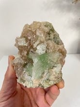 Load image into Gallery viewer, Green Apophyllite Natural Cluster AP635a