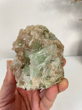Load image into Gallery viewer, Green Apophyllite Natural Cluster AP635a