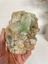 Load image into Gallery viewer, Green Apophyllite Natural Cluster AP635a