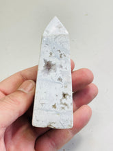 Load image into Gallery viewer, Snow Agate High-Grade Crystal Tower T926