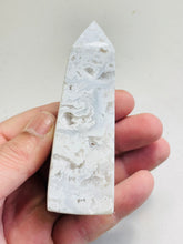 Load image into Gallery viewer, Snow Agate High-Grade Crystal Tower T926