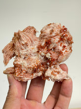 Load image into Gallery viewer, Vanadinite on Barite Crystal Cluster V062