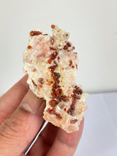 Load image into Gallery viewer, Vanadinite on Barite Crystal Cluster V051
