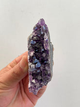 Load image into Gallery viewer, Dark Uruguayan Amethyst Natural Cluster A104