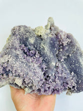 Load image into Gallery viewer, Grape Agate (Purple Chalcedony ) Clusters G068