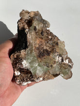 Load image into Gallery viewer, Green & Red Apophyllite Natural Cluster AP347