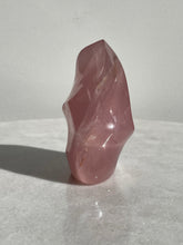 Load image into Gallery viewer, Dark Rose Quartz Flame Natural Crystal FF032