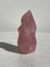 Load image into Gallery viewer, Dark Rose Quartz Flame Natural Crystal FF034