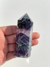 Load image into Gallery viewer, Fluorite Generator/Tower Natural Crystal T177