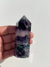 Load image into Gallery viewer, Fluorite Generator/Tower Natural Crystal T177