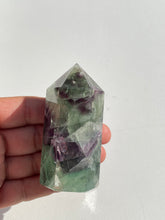 Load image into Gallery viewer, Fluorite Generator/Tower Natural Crystal T175