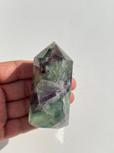 Load image into Gallery viewer, Fluorite Generator/Tower Natural Crystal T175