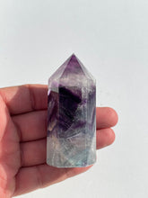 Load image into Gallery viewer, Fluorite Generator/Tower Natural Crystal T182