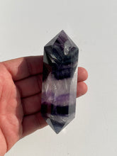 Load image into Gallery viewer, DT Fluorite Generator/Tower Natural Crystal T186