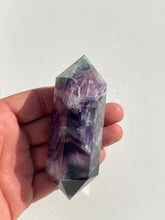 Load image into Gallery viewer, DT Fluorite Generator/Tower Natural Crystal T187