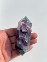 Load image into Gallery viewer, DT Fluorite Generator/Tower Natural Crystal T187