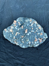 Load image into Gallery viewer, XX-Large Blue Chalcedony with Stilbite & Apophyllite Cluster AP473