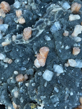 Load image into Gallery viewer, XX-Large Blue Chalcedony with Stilbite & Apophyllite Cluster AP473