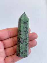 Load image into Gallery viewer, Ruby in Zoisite Generator/Tower Natural Crystal T224