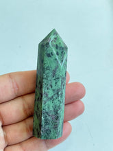 Load image into Gallery viewer, Ruby in Zoisite Generator/Tower Natural Crystal T227