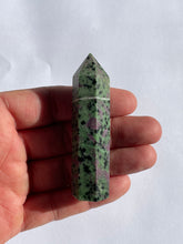 Load image into Gallery viewer, Ruby in Zoisite Generator/Tower Natural Crystal T232