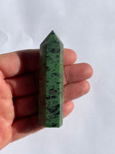 Load image into Gallery viewer, Ruby in Zoisite Generator/Tower Natural Crystal T233