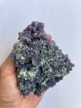 Load image into Gallery viewer, Grape Agate (Purple Chalcedony ) Clusters G058