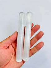 Load image into Gallery viewer, Selenite Polished Wand Crystal (15cm) SN018 x 1