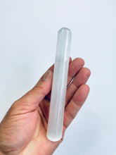 Load image into Gallery viewer, Selenite Polished Wand Crystal (15cm) SN018 x 1