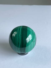 Load image into Gallery viewer, Malachite Natural Sphere S059