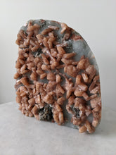 Load image into Gallery viewer, Chalcedony & Stilbite Geode Free Standing AP035 - Crystal King Australia