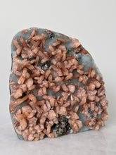 Load image into Gallery viewer, Chalcedony & Stilbite Geode Free Standing AP035 - Crystal King Australia