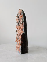 Load image into Gallery viewer, Chalcedony & Stilbite Geode Free Standing AP038 - Crystal King Australia