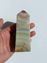 Load image into Gallery viewer, Pink Banded Onyx Tower T015