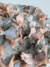 Load image into Gallery viewer, Chalcedony with Stilbite Crystal Cluster AP171