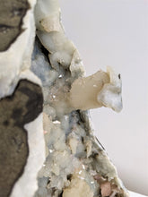Load image into Gallery viewer, Large Chalcedony+ Heulandite Geode Crystal AP179