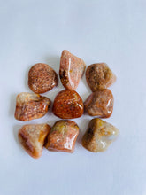 Load image into Gallery viewer, Pink Moss Agate Chunky Tumbled Stones TB037 x 1