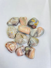 Load image into Gallery viewer, Pink Botswana Agate Tumbled Stones TB056 x 1