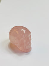 Load image into Gallery viewer, Rose Quartz Crystal Skull S091