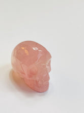 Load image into Gallery viewer, Rose Quartz Crystal Skull S090