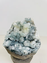 Load image into Gallery viewer, Apophyllite Geode Free Standing Crystal Cluster AP316a
