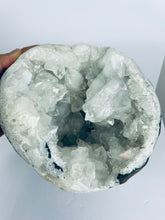 Load image into Gallery viewer, Apophyllite Geode Free Standing Crystal Cluster AP053 A