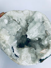 Load image into Gallery viewer, Apophyllite Geode Free Standing Crystal Cluster AP053 A