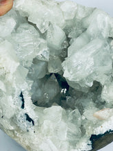 Load image into Gallery viewer, Apophyllite Geode Free Standing Crystal Cluster AP053 A