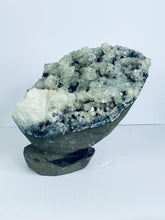 Load image into Gallery viewer, Apophyllite Geode Free Standing Crystal Cluster AP054 A